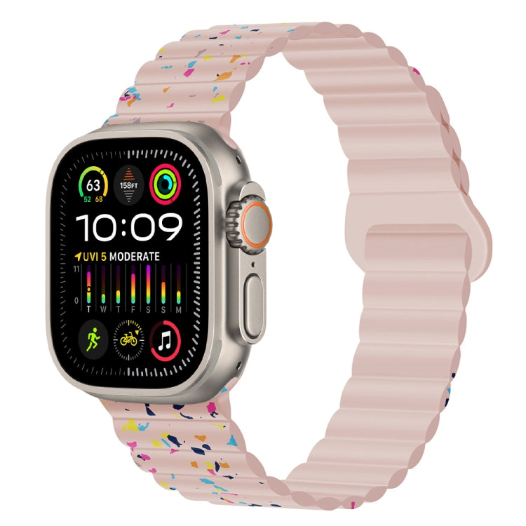 Colorful Dots Magnetic Silicone Watch Band, Series 1