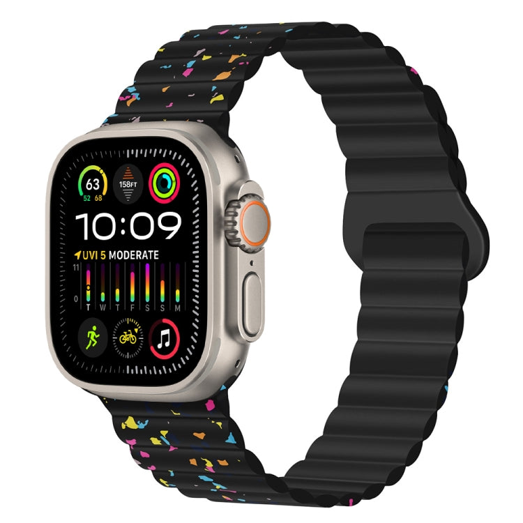 Colorful Dots Magnetic Silicone Watch Band, Series 4