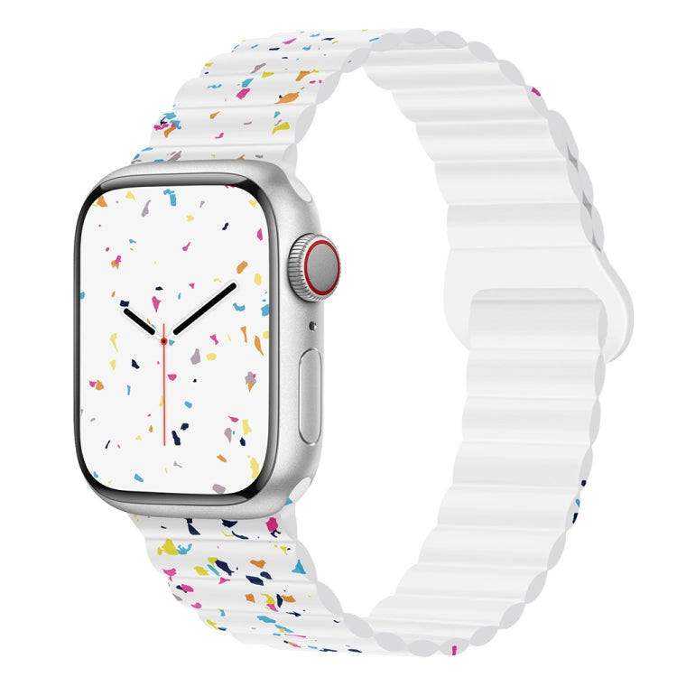 Colorful Dots Magnetic Silicone Watch Band, Series 3