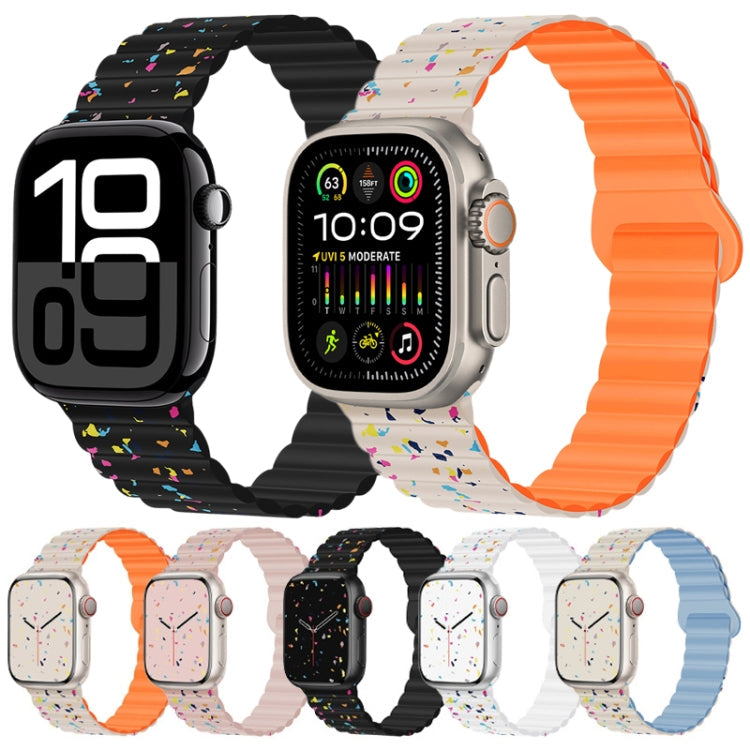 Colorful Dots Magnetic Silicone Watch Band, Series 1