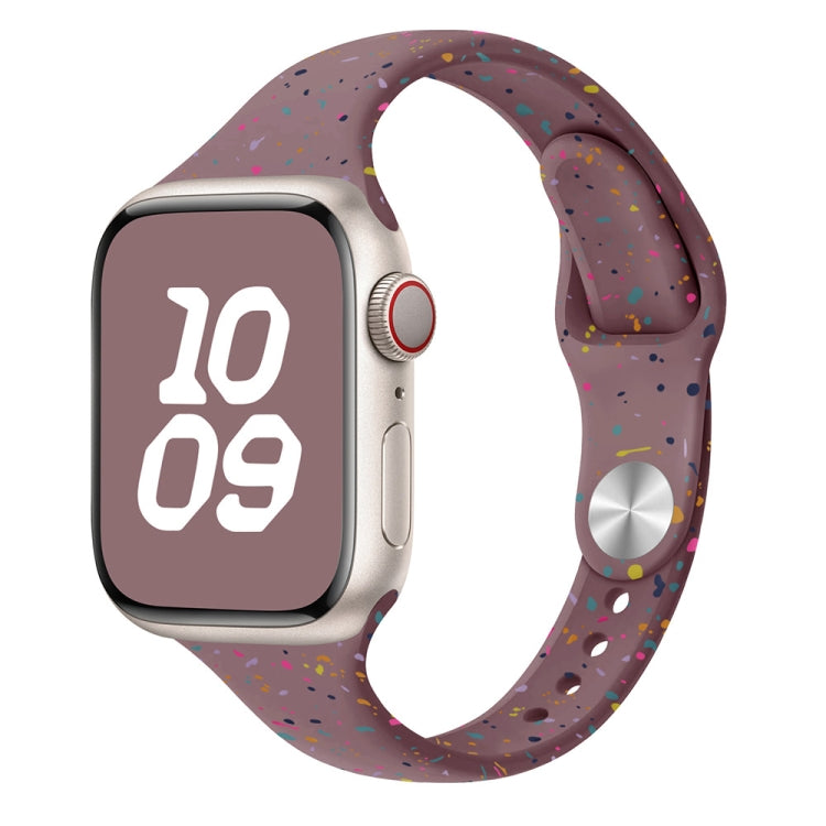 Slim Style Colorful Dots Silicone Watch Band, Series 7