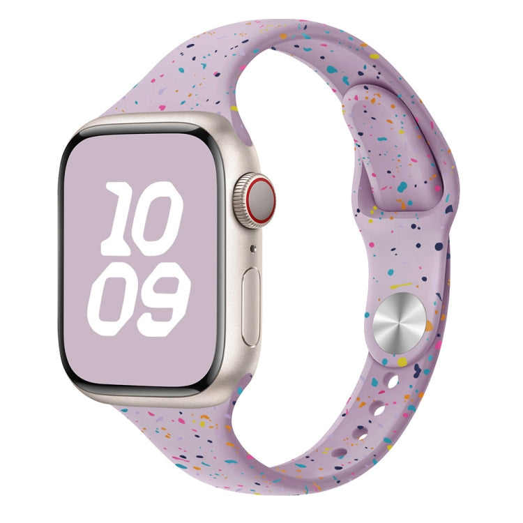 Slim Style Colorful Dots Silicone Watch Band, Series 6