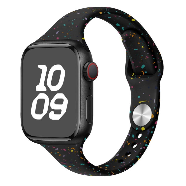 Slim Style Colorful Dots Silicone Watch Band, Series 6