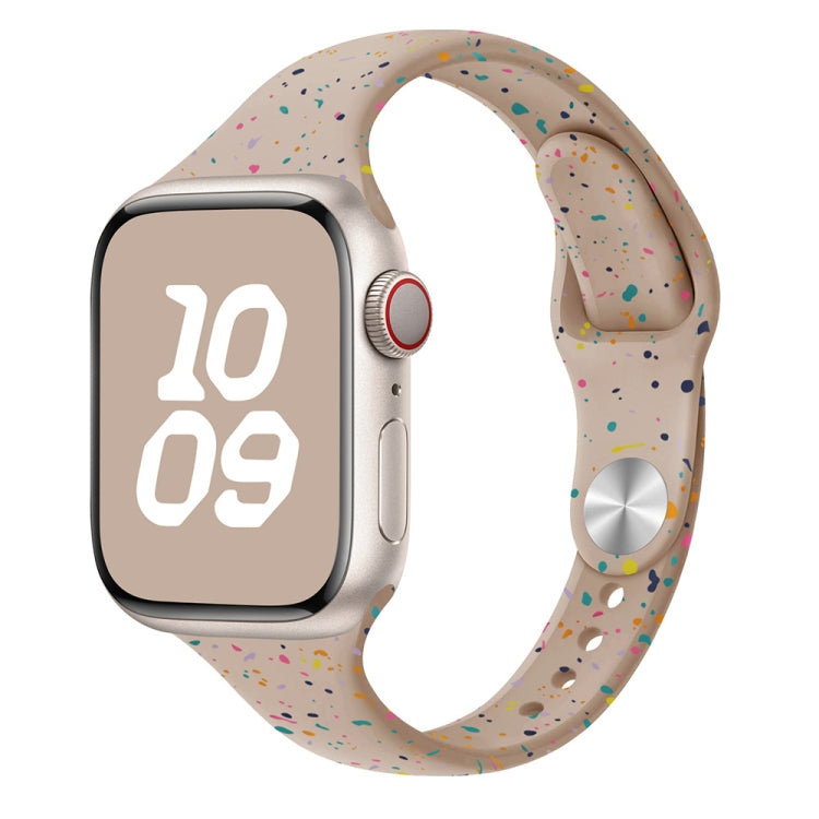 Slim Style Colorful Dots Silicone Watch Band, Series 3