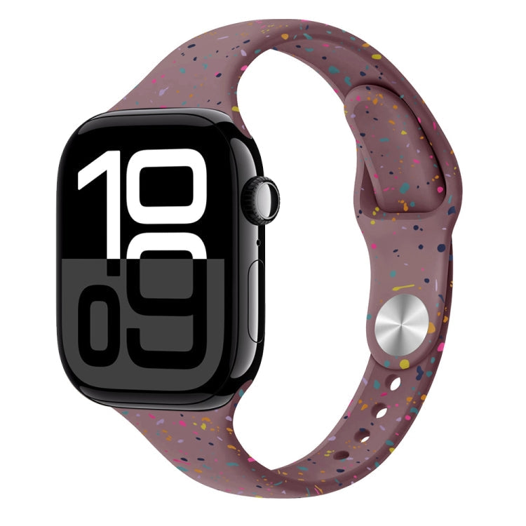 Slim Style Colorful Dots Silicone Watch Band, Series 9