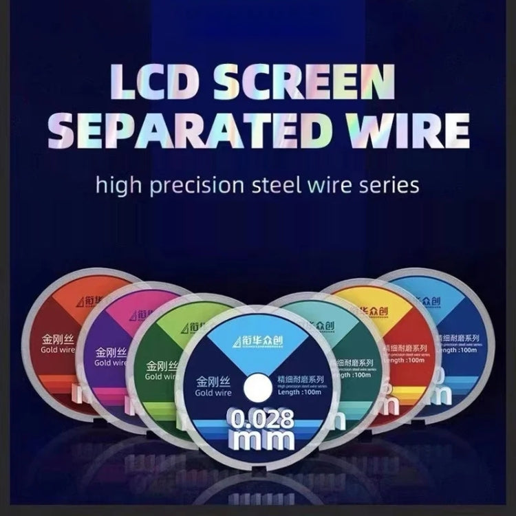 Curved LCD Screen Separation Diamond Wire