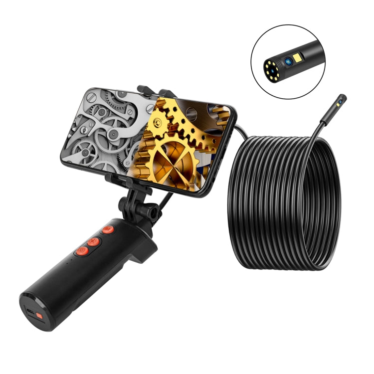 F280 8mm 1080P IP68 Waterproof Dual Camera WiFi Digital Endoscope Reluova