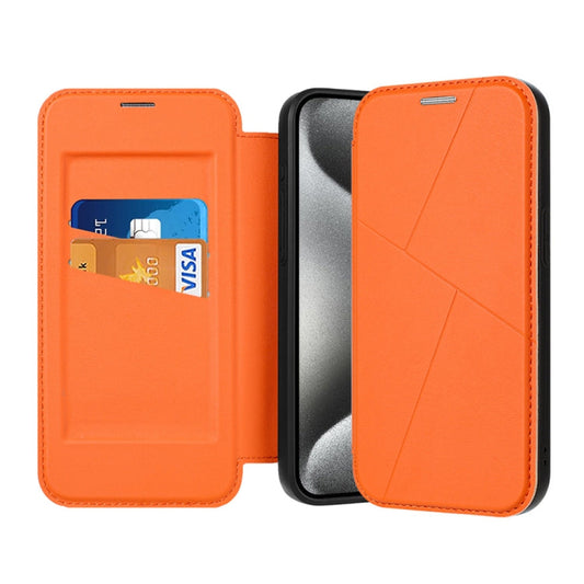 Magnetic Armor Series RFID Card Slots Leather Phone Case, Series 2