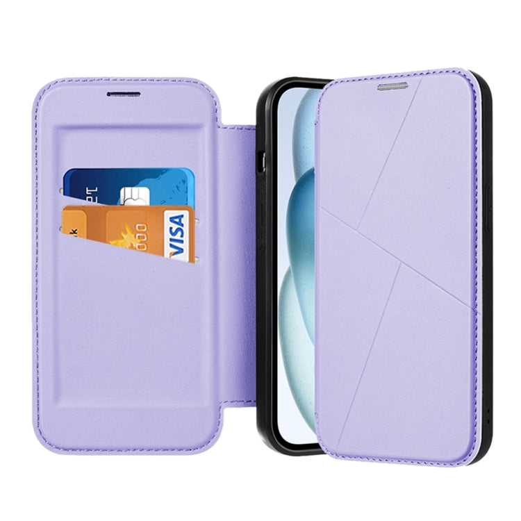 Magnetic Armor Series RFID Card Slots Leather Phone Case, Series 1