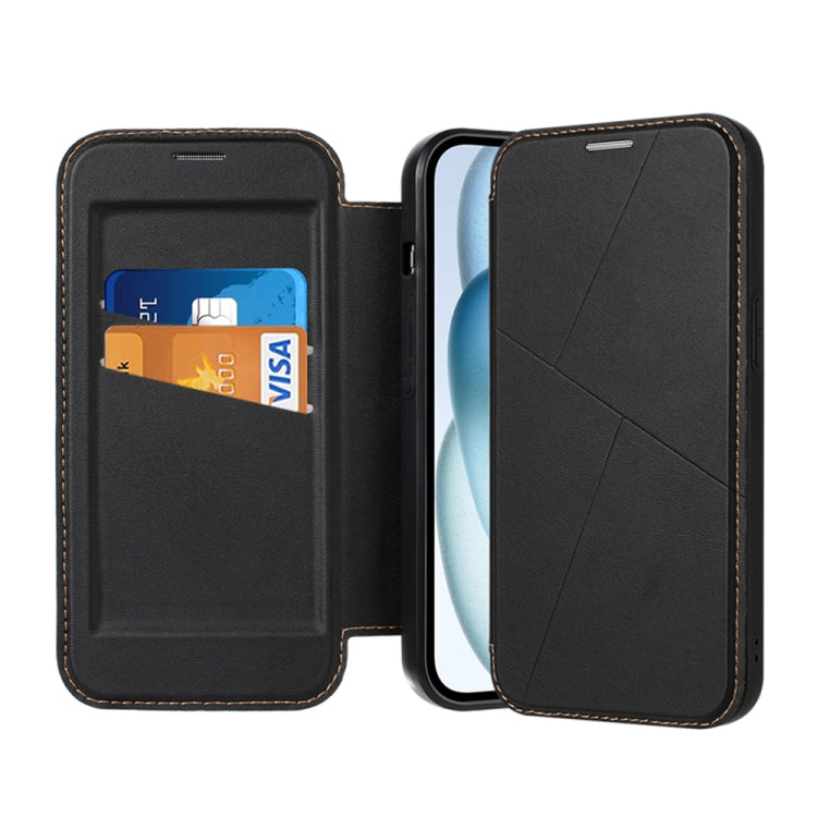 Magnetic Armor Series RFID Card Slots Leather Phone Case, Series 1