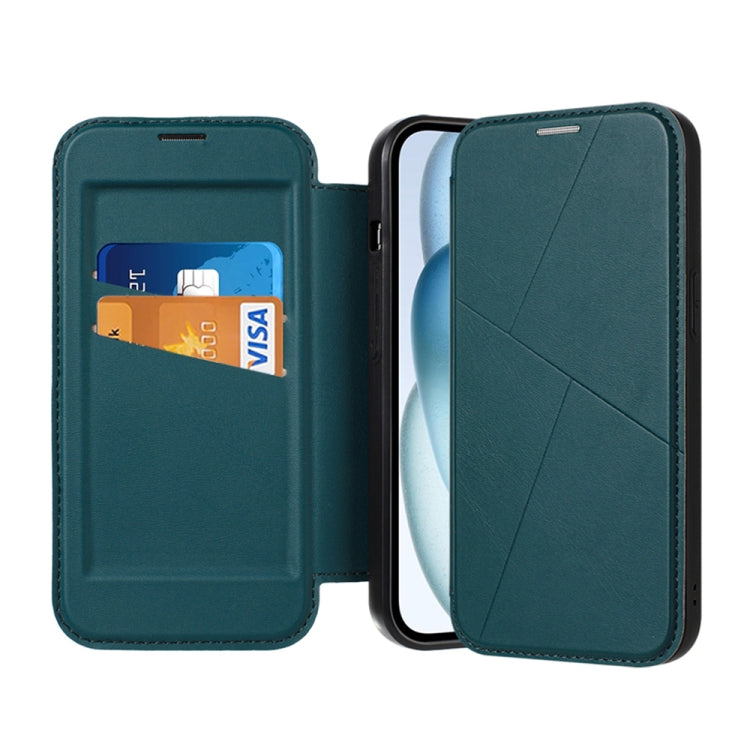 Magnetic Armor Series RFID Card Slots Leather Phone Case, Series 1