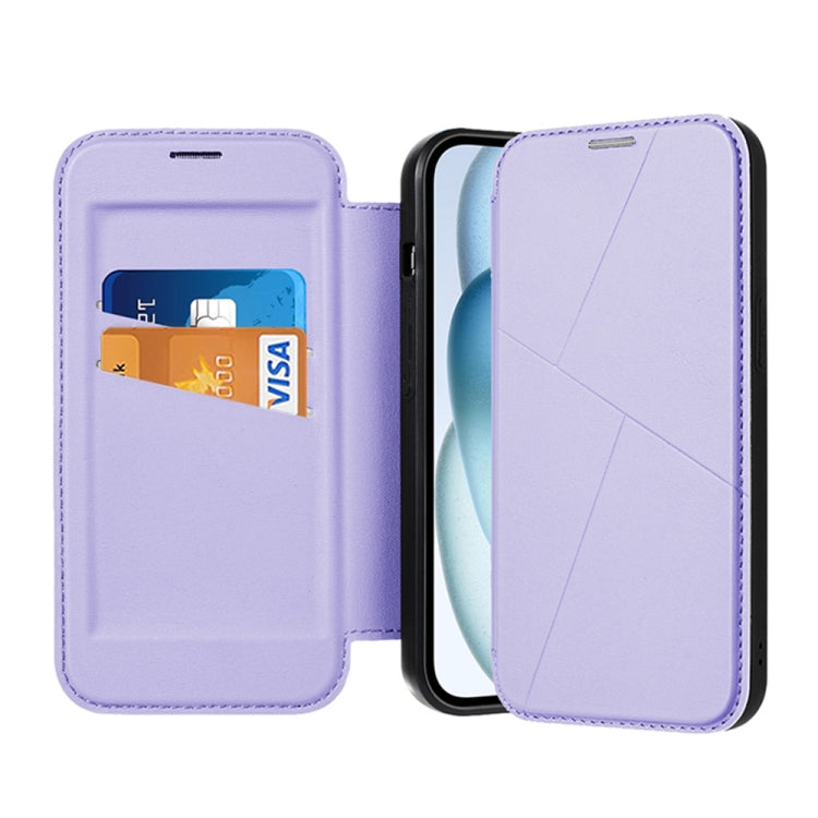 Magnetic Armor Series RFID Card Slots Leather Phone Case, Series 2