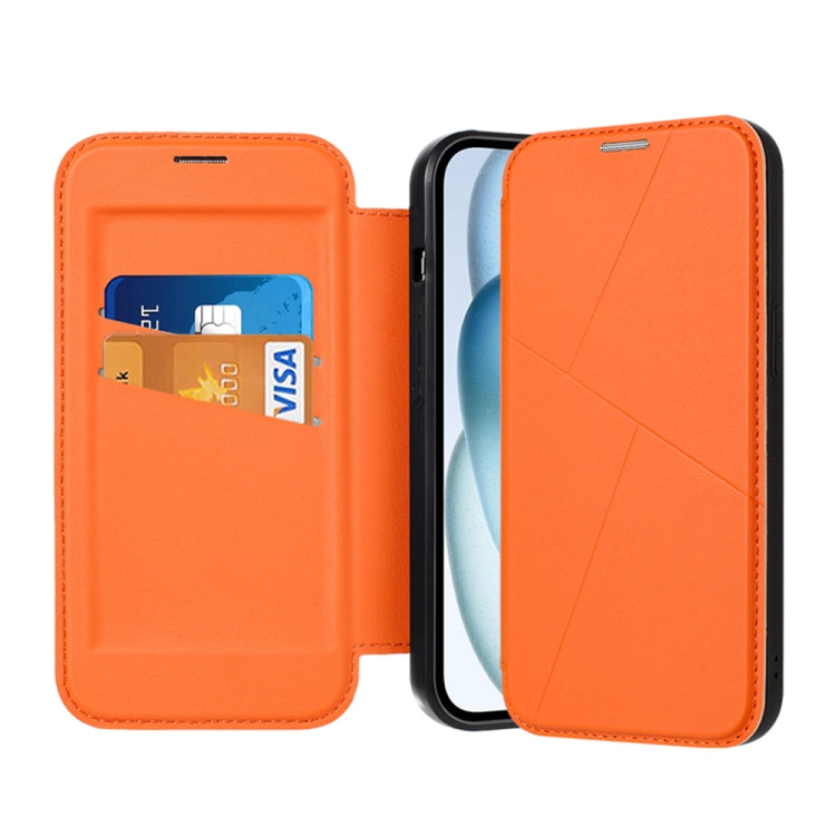 Magnetic Armor Series RFID Card Slots Leather Phone Case, Series 1