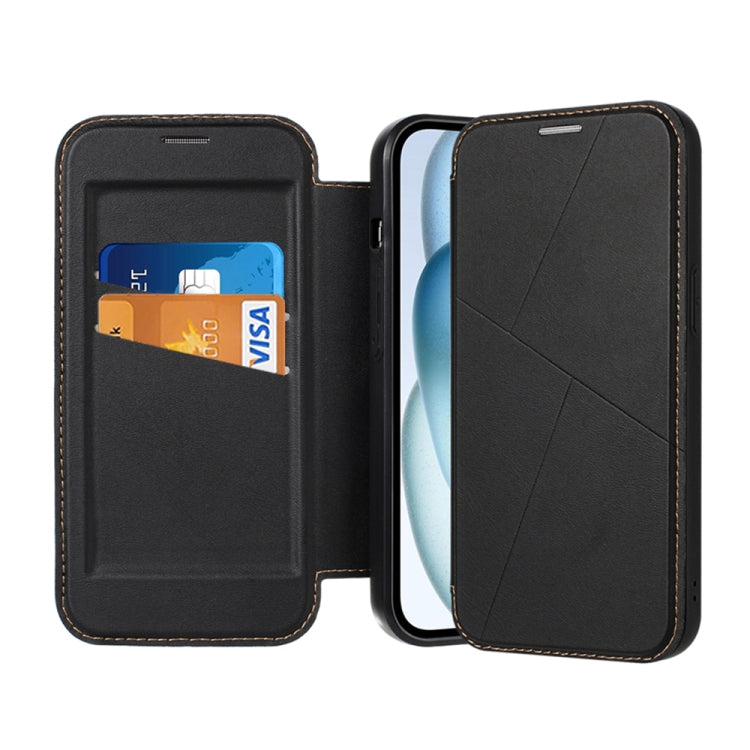 Magnetic Armor Series RFID Card Slots Leather Phone Case, Series 1