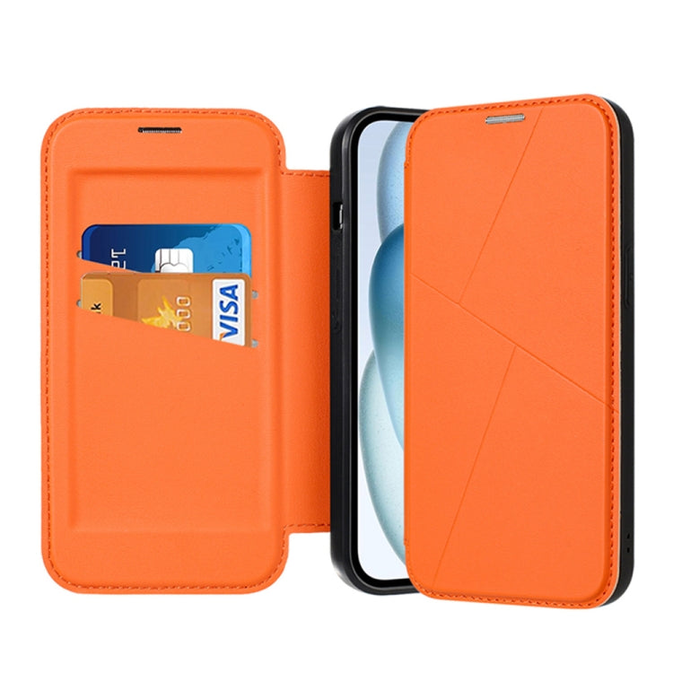 Magnetic Armor Series RFID Card Slots Leather Phone Case, Series 2