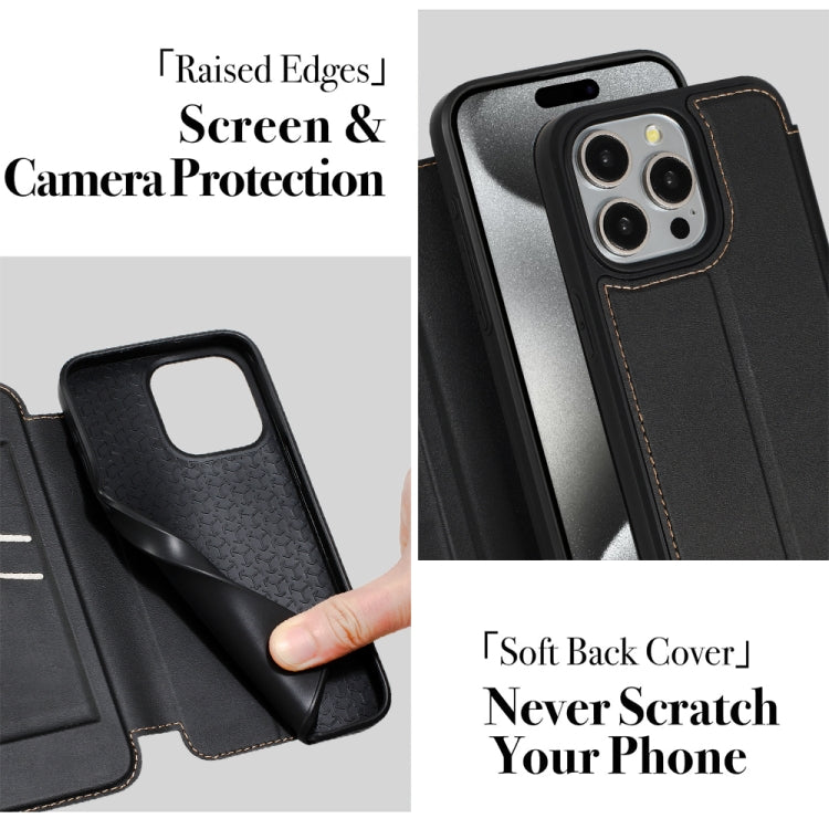 Magnetic Armor Series RFID Card Slots Leather Phone Case, Series 1