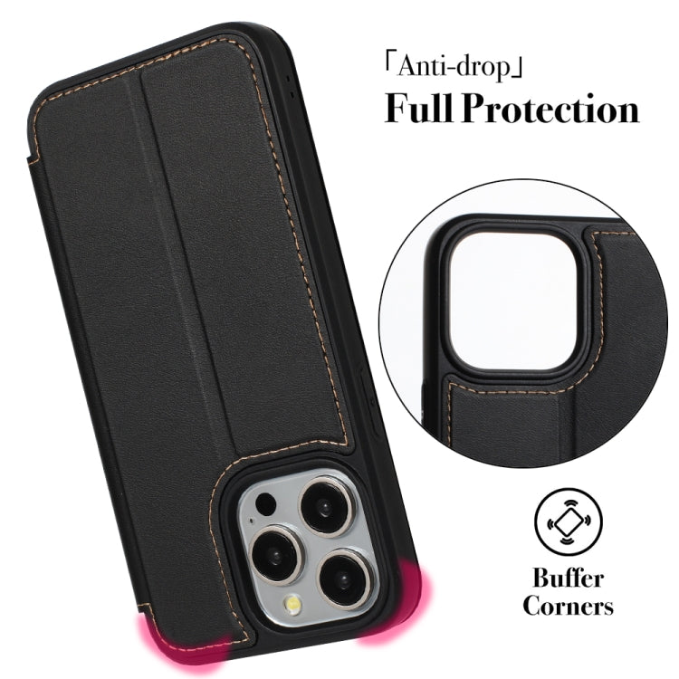 Magnetic Armor Series RFID Card Slots Leather Phone Case, Series 1