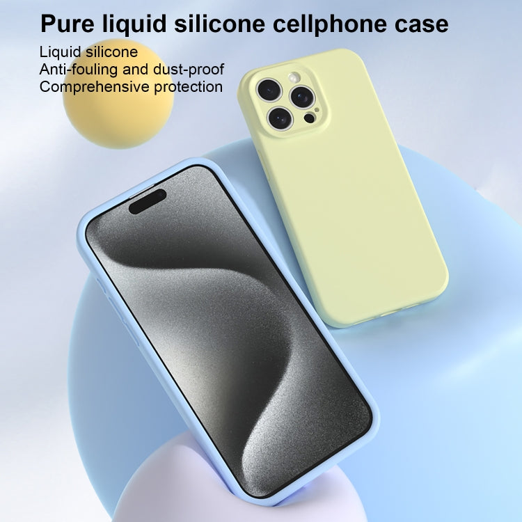 Precise Hole Liquid Silicone Jelly Color Full Coverage Phone Case, Series 4