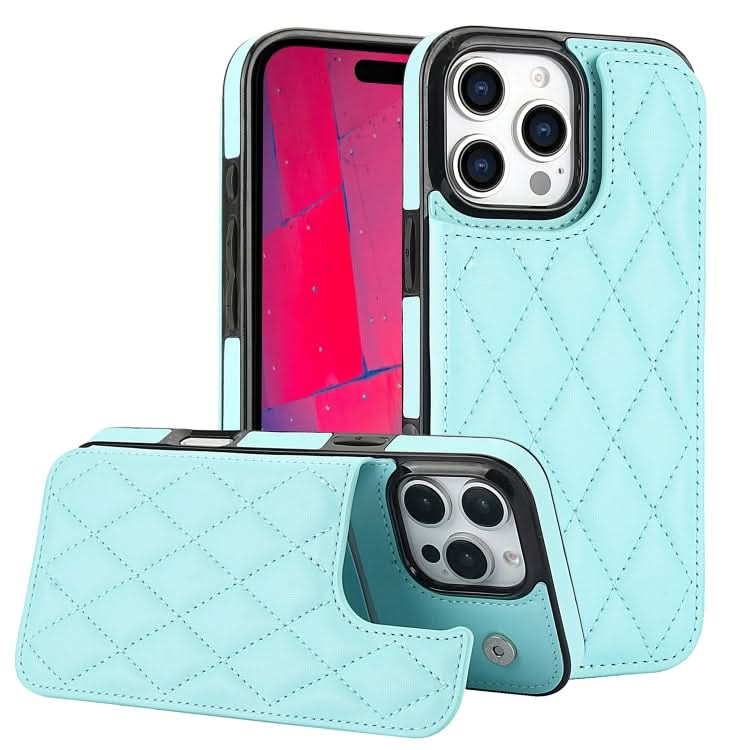 Double Buckle Rhombic PU Leather Phone Case, Series 2