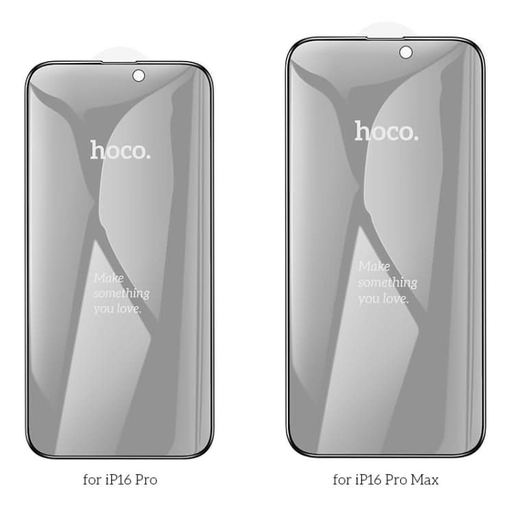 hoco A12 Pro Nano 3D Full Screen Edges Protection Privacy Tempered Glass Film