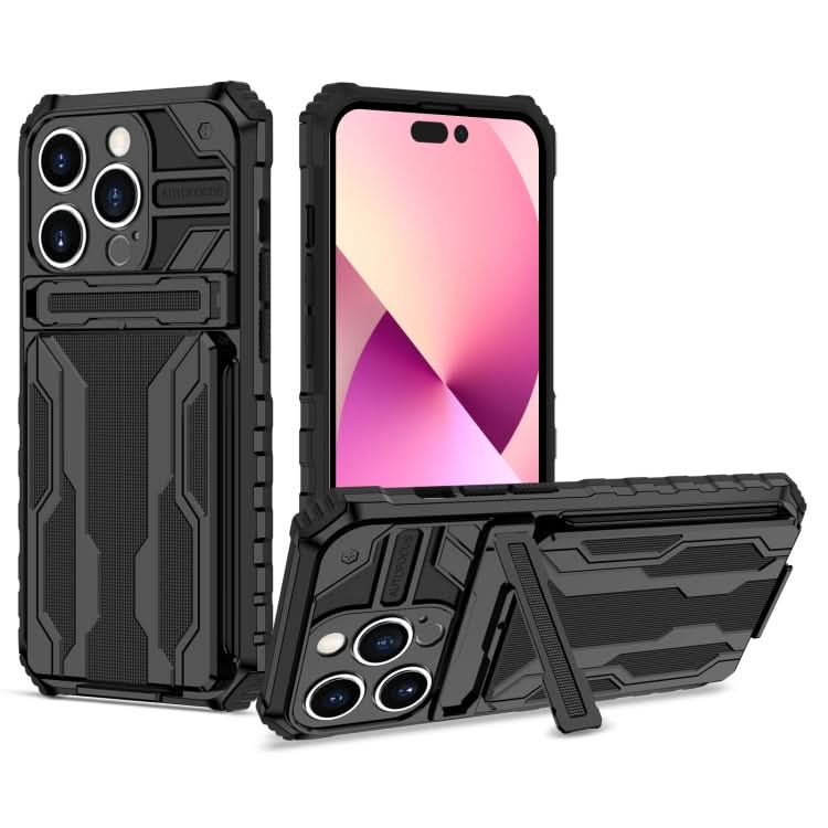 Kickstand Armor Card Wallet Phone Case, Series 2