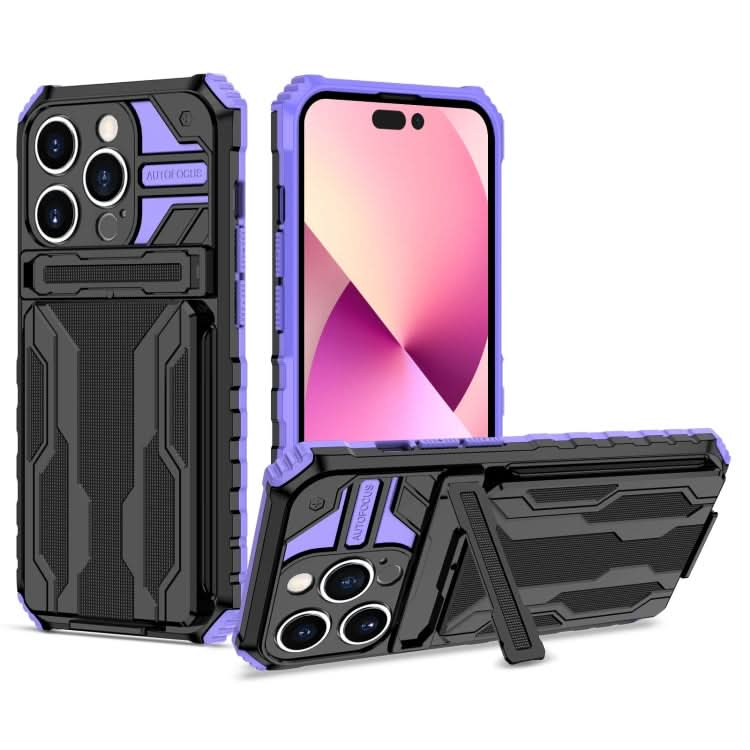 Kickstand Armor Card Wallet Phone Case, Series 2