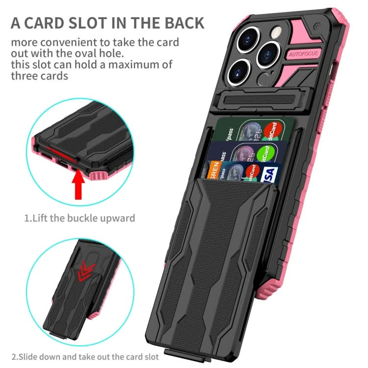 Kickstand Armor Card Wallet Phone Case, Series 1