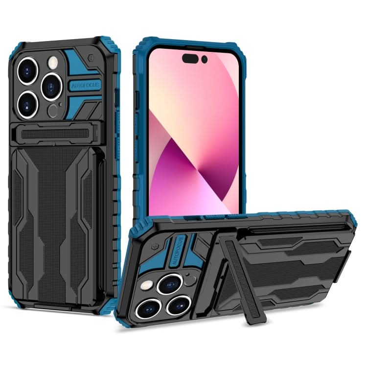 Kickstand Armor Card Wallet Phone Case, Series 1