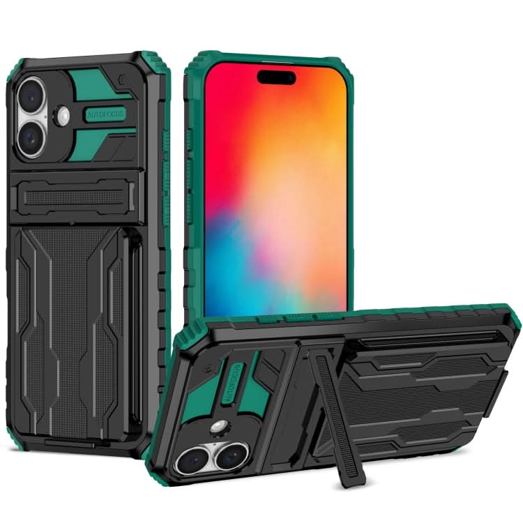 Kickstand Armor Card Wallet Phone Case, Series 1