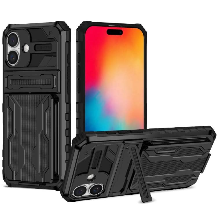 Kickstand Armor Card Wallet Phone Case, Series 2