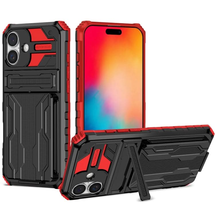 Kickstand Armor Card Wallet Phone Case, Series 2