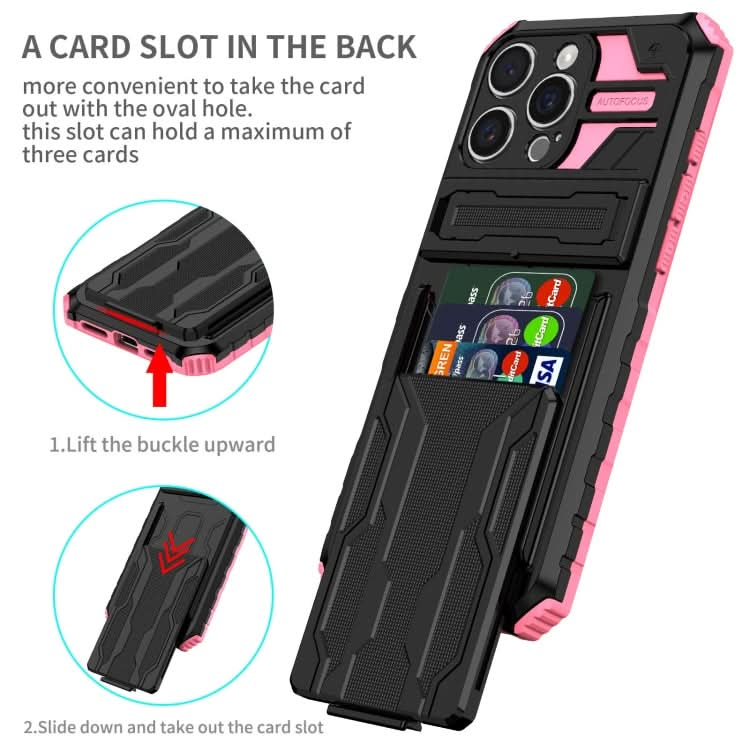 Kickstand Armor Card Wallet Phone Case, Series 2