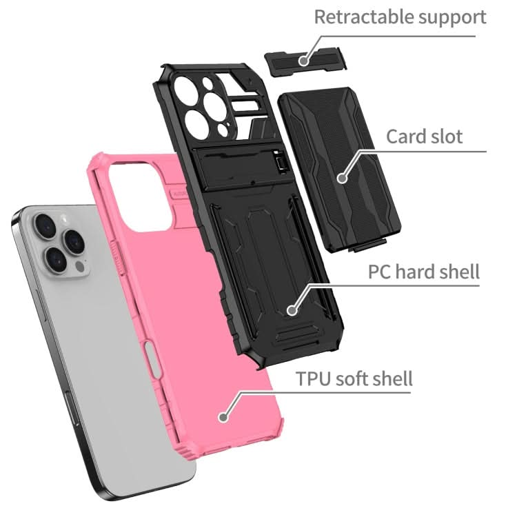 Kickstand Armor Card Wallet Phone Case, Series 2