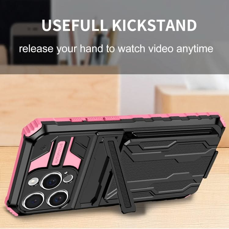 Kickstand Armor Card Wallet Phone Case, Series 2