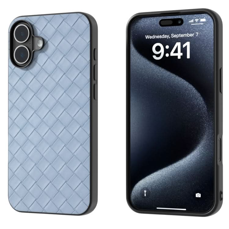 Black Frame Woven Texture PU Phone Case, Series 2