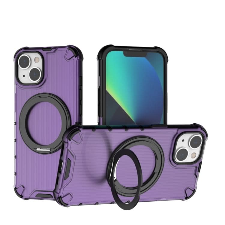 Grating 360 Degree Rotating Holder Shockproof Phone Case, Series 2