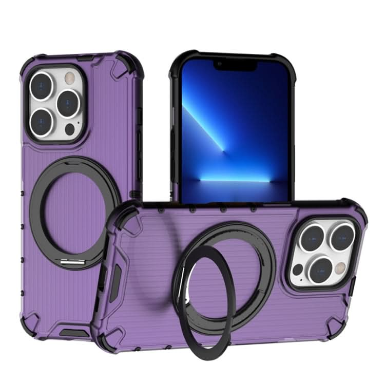 Grating 360 Degree Rotating Holder Shockproof Phone Case, Series 3