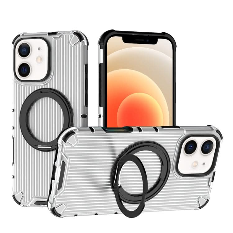 Grating 360 Degree Rotating Holder Shockproof Phone Case, Series 1