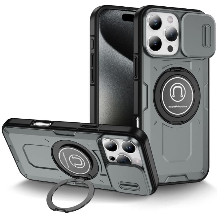 Sliding Camshield TPU Hybrid PC Magnetic Holder Phone Case, Series 5