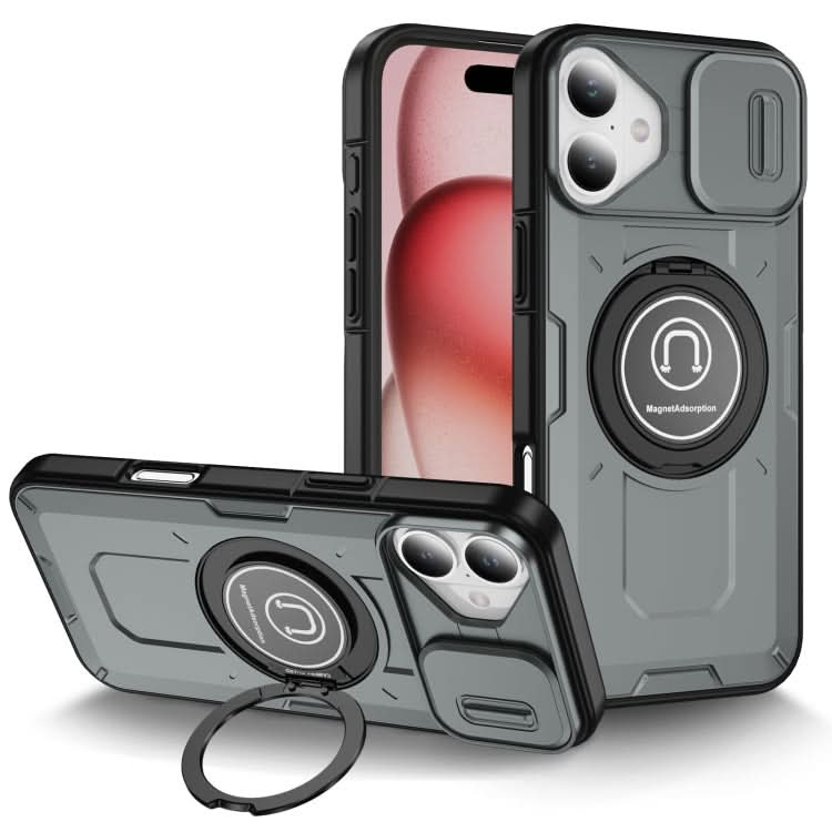 Sliding Camshield TPU Hybrid PC Magnetic Holder Phone Case, Series 1