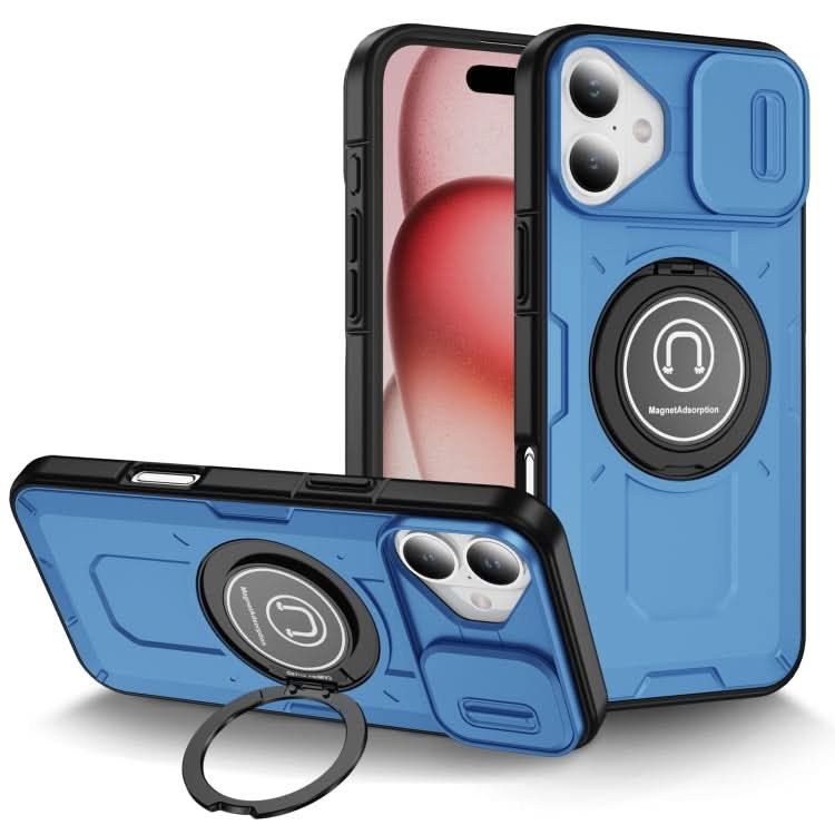 Sliding Camshield TPU Hybrid PC Magnetic Holder Phone Case, Series 2