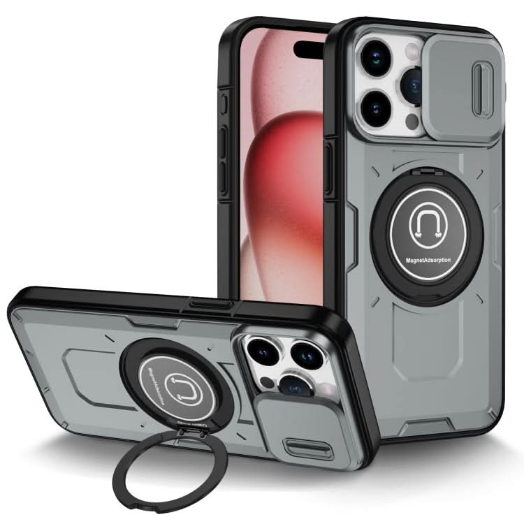 Sliding Camshield TPU Hybrid PC Magnetic Holder Phone Case, Series 3