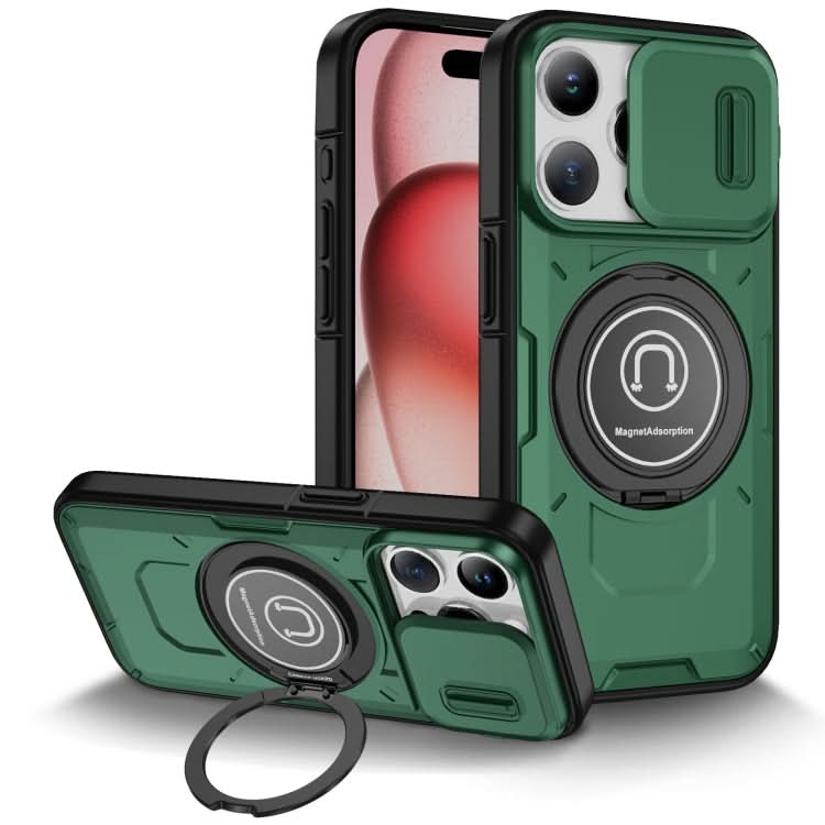 Sliding Camshield TPU Hybrid PC Magnetic Holder Phone Case, Series 3