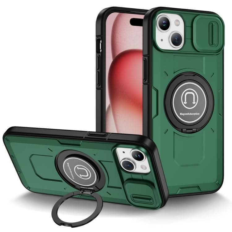 Sliding Camshield TPU Hybrid PC Magnetic Holder Phone Case, Series 4