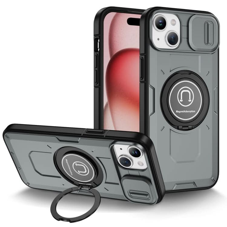 Sliding Camshield TPU Hybrid PC Magnetic Holder Phone Case, Series 4