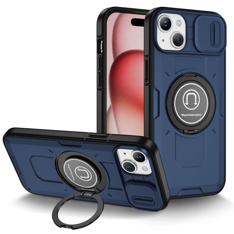 Sliding Camshield TPU Hybrid PC Magnetic Holder Phone Case, Series 4