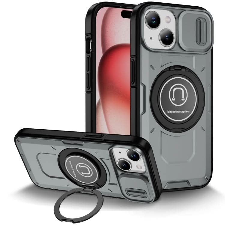 Sliding Camshield TPU Hybrid PC Magnetic Holder Phone Case, Series 2