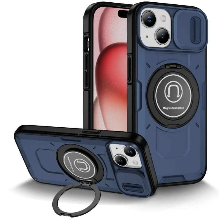 Sliding Camshield TPU Hybrid PC Magnetic Holder Phone Case, Series 2