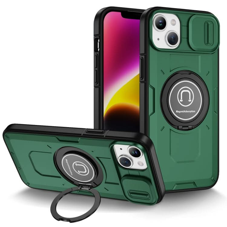 Sliding Camshield TPU Hybrid PC Magnetic Holder Phone Case, Series 5