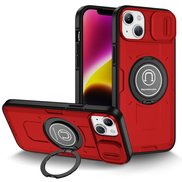 Sliding Camshield TPU Hybrid PC Magnetic Holder Phone Case, Series 5